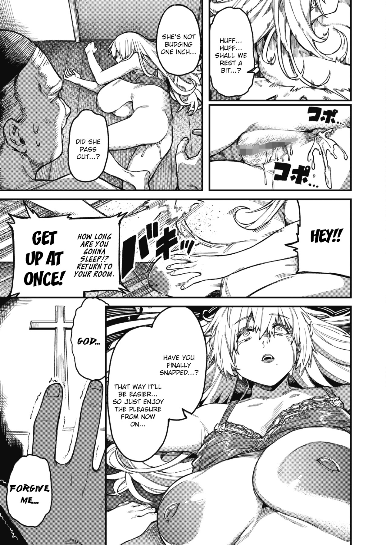 Hentai Manga Comic-A Nun's Screams-Read-25